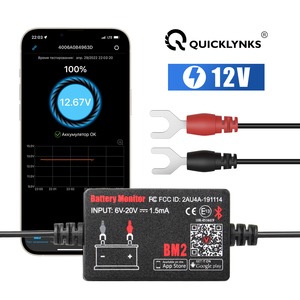 Bluetooth Pin Màn hình BM2 với điện thoại thông minh ứng dụng có sẵn cho IOS và <span class=keywords><strong>Android</strong></span> 24V pin hệ thống giám sát - Product Image 2