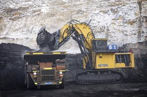 XE7000 escavatore minerario 670T 34m ³ secchio cingolato pesante scavatore per grandi progetti di movimento terra e a cielo aperto - Product Image 6