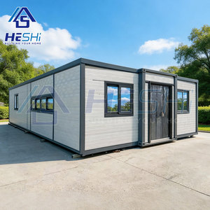 บ้านสำเร็จรูปทรงสี่เหลี่ยมผืนผ้า HeSHi โมเดิร์น คอนเทนเนอร์เฮาส์ บ้านเคลื่อนที่ ขนาด 20 ฟุต 40 ฟุต ดีไซน์แบบขยายได้ - Product Image 5