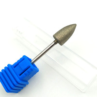 HYTOOS-ponceuse à ongles diamantés de 3/32 ", accessoires pour ponceuse à ongles, mèches rotatives, pour soins de pédicure, polissage, grande taille