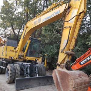 Máquina de construcción de ingeniería de alta calidad en buenas condiciones, excavadora Komatsu de segunda mano para la venta - Product Image 6