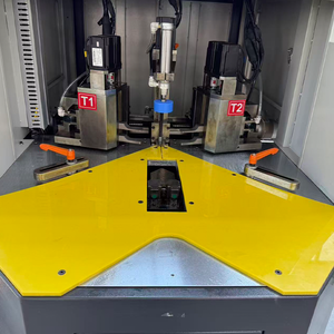 Machine de combinaison de profilés en aluminium CNC 10 axes, équipement automatique de sertissage de cadres de fenêtres - Product Image 4