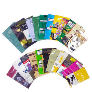 Sac d'emballage Baccy à 3 joints latéraux avec fermeture éclair Pochette d'emballage pour tabac à rouler à la main - Product Image 5