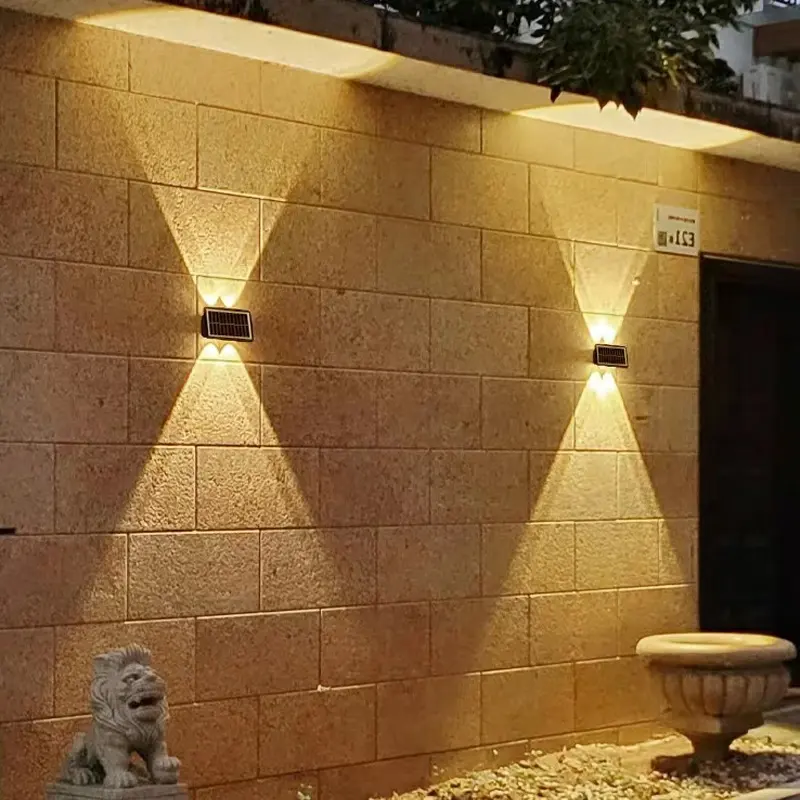 Luminária led de parede 4/6, para áreas externas, à prova d' água, para jardim, rua, paisagem, varanda, decoração, para sua casa, para iluminar varanda