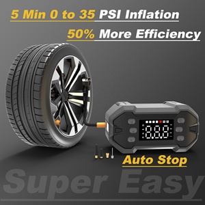 Compresor de aire portátil Utrai 3000A 150psi, paquete 4 en 1 de 12/24 Voltios con cables de puente, <span class=keywords><strong>arrancador</strong></span> de SALTO para camiones y motocicletas - Product Image 3