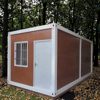 XH Maison conteneur mini de luxe de 20 pieds, résidentielle, mobile, préfabriquée, en panneaux sandwich en acier léger, villa en kit pour cabane de vacances