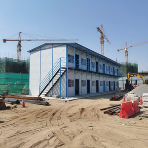 Maisons conteneurs à deux étages, design industriel <span class=keywords><strong>chic</strong></span>, préfabriquées, certifiées en matière de sécurité, écologiques et durables, structure en acier léger. - Product Image 5