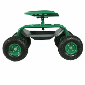 ホットセールTC4501ローリングガーデンステアリングハンドトラックワークシートカート360 DegreebSwivelシート屋外ピッキングローリングカート - Product Image 2