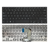 Clavier américain de remplacement 0KNB0-F125US00 0KNB0-F127US00 pour ASUS E406 E406SA E406MA L406 Series