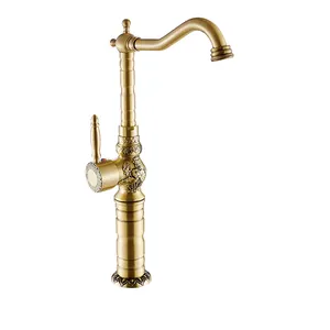 Classic Antique Faucet Bathroom Sink Faucets Cold And Hot Water Tap Basin Mixer Faucet