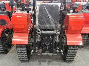 4x4 50HP Crawler Tractor Compact With <b>Rotavator</b> Blades Mini Agricultural Machinery High Performance Engine - Product Image 5