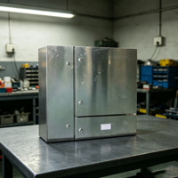 Armoire de comptage métallique générale pour intérieur et extérieur, résistante à la corrosion, en acier inoxydable, boîte de distribution de puissance, indice de protection IP33