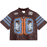 Pabrik Tonton Grosir Kustom Bordir LOGO Desain Sublimasi Jersey Sepak Bola Transfer Panas Kaos Sepak Bola Retro Olahraga