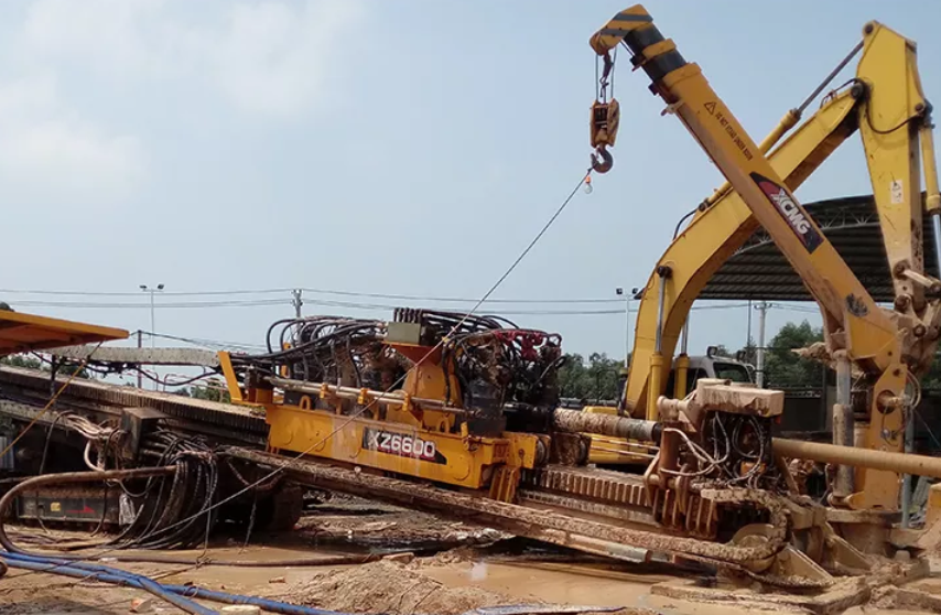 Top Brand XZ6600 Large Horizontal Directional Drilling Rig 2*565kW