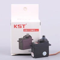 NOUVEAU Moteur CC sans noyau KST DS113MG V6.0 Micro Servo Numérique Engrenage en Acier Trempé 3.5kg 0.09sec Pièces pour Avion RC Électrique