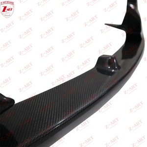 Lèvre avant en fibre de carbone Z-ART pour BMW F06 F12 F13, spoiler avant en fibre de carbone pour BMW Série 6, mentonnière avant en fibre de carbone 2012-2018 - Product Image 6