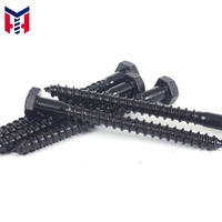 M10x120 Hex Wood Screw Timber Screw Construction Fastener for Connecting Wooden Furniture or Appliances