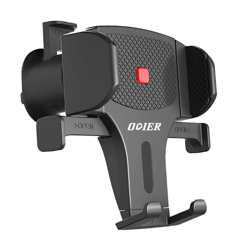 ODIER Auto-Clamping Car Mount For Mobile Phone Holder Car Air Vent Clip Stand Cell phone GPS Support For iPhone 11 XS X XR 7