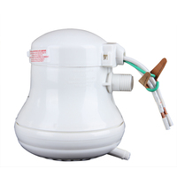 Douche électrique sans réservoir 220 volts, tête de douche électrique instantanée en plastique pour extérieur