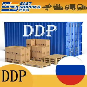 동쪽 가장 저렴한 중국 상하이 화물 운송업자 운송 에이전트 러시아 DDP 도어 도어 배송 화물 중국 러시아에