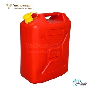 Bidon de carburant portable de 20 L en HDPE, étanche, entièrement automatique, chauffant, pour voiture, moto, camping, randonnée, voyage, rouge - Product Image 2