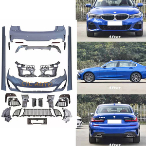Kit de Carrocería al por Mayor, Estilo <span class=keywords><strong>M</strong></span> Sport <span class=keywords><strong>M</strong></span>-Tech, Parachoques Delantero y Trasero, Faldones Laterales para BMW Serie 3 G20 G28 Pre-LCI - Product Image 4