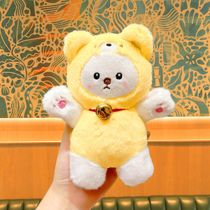 พวงกุญแจตุ๊กตาหมีขนาดเล็กพวงกุญแจตุ๊กตาของเล่นตุ๊กตากระเป๋านักเรียนขายส่ง - Product Image 3