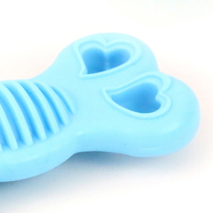 Juguete Masticable Interactivo de Plástico Resistente de 10 cm con Cuatro Orificios, Estilo Divertido para Mascotas Pequeñas - Product Image 4