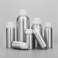 Bouteille de soins de la peau cosmétique en aluminium d'huile essentielle de 500ml ventes directes d'usine de haute qualité en gros