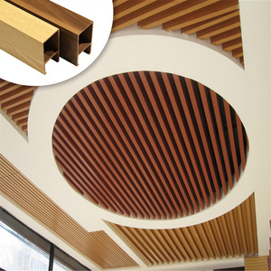 Trần Gỗ Khuấy Thích Hợp Cho Dự Án Trường Trọng Lượng Nhẹ WPC Trần - Product Image 3