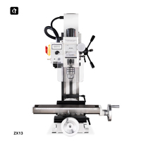 ZX13 Mini Vertikale Desktop-Fräsmaschine Kleines DIY-Bank werkzeug Multifunktion ale Horizontal bohr fräsmaschine CTMACH Neu