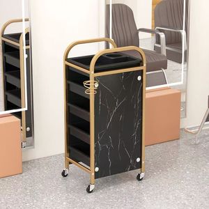 Carrito de Peluquería, Carrito de Belleza Multifuncional con Estante de Almacenamiento, Carrito para Herramientas de Permanente y Tinte para Peluquería - Product Image 6