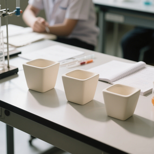 High-Temp <b>Square</b> Alumina Ceramic Crucible for Steel and Ceramic Processing - Industrial Melting - Product Image 5