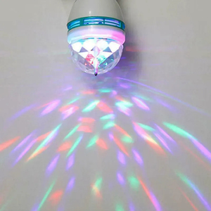 Mini bombilla LED RGB giratoria automática colorida efecto de escenario fiesta <span class=keywords><strong>discoteca</strong></span> luz KTV Bar <span class=keywords><strong>Rock</strong></span> atmósfera cristal proyección DJ luces - Product Image 4