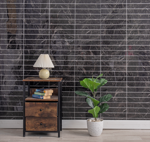 3D Embossed PVC Grooved <strong>Wall</strong> <strong>Paper</strong> Self Adhesive Removable for Bedroom <strong>Headboard</strong> Office Interior Decor - Product Image 5