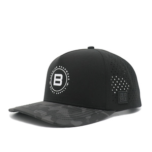 Gorra Trucker de Camuflaje de 5 Paneles Personalizada al por Mayor, de Poliéster, para las Cuatro Estaciones, Unisex, para Exteriores - Product Image 2