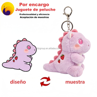 minimale de commande prix d'usine délai de livraison rapide cadeaux promotionnels porte-clés en peluche personnalisé
