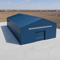 Bâtiment d'entrepôt/atelier préfabriqué en structure métallique légère de haute qualité ZTSS