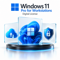 Licencia Digital de Windows 11 Pro para Estaciones de Trabajo - Versión por Internet en Stock, Software para Computadoras Empresariales Profesionales