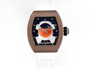 Reloj Tourbillon Mecánico Multifuncional de Astronauta Marrón de Lujo y Alta Calidad - Product Image 3