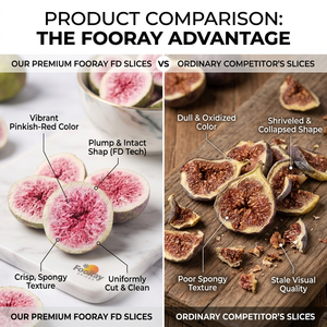 Figues lyophilisées sans sucre 100% naturelles, croustillantes, compatibles Keto, collation végétalienne, aliment faible en glucides, directement de l'usine - Product Image 3