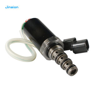 Jinsion วาล์วขดลวดแม่เหล็กไฟฟ้าสำหรับรถขุด, อุปกรณ์เสริมสำหรับ SG200-2-5เดินทาง YN35V00004F2 KDRDE5K-20/30C12A-101สำหรับ <span class=keywords><strong>kobelco</strong></span> <span class=keywords><strong>200</strong></span>-2 <span class=keywords><strong>200</strong></span>- - Product Image 3