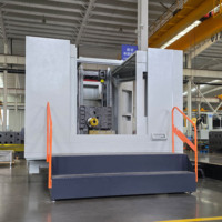 Centre d'usinage horizontal HMC630, machine de fraisage CNC, contrôleur Fanuc, 4 axes, moyenne capacité, broche BT50, haute précision
