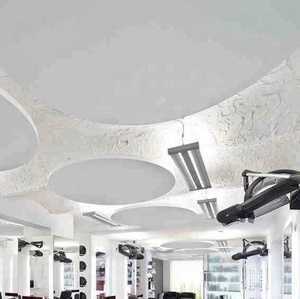 Soffitto fonoassorbente fabbrica diretta di alta qualità Super superficie bianca con luce riflessione e diffusione fascio acustico - Product Image 6