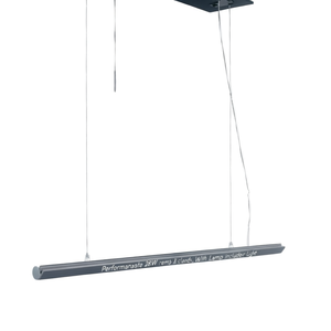 Performante 28W Pendant <b>Light</b> With Lamp Included Linear Chandelier - Product Image 2