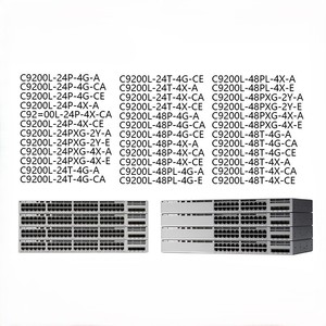 Chuyển đổi mạng ban đầu c9200 Series C9200L-48P-4X-E 48 cổng PoE + 4x10G Mạng cần thiết 176Gbps chuyển đổi mạng - Product Image 3