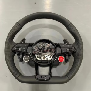 Volante Sportivo in Fibra di Carbonio Alcantara Personalizzato per Audi <span class=keywords><strong>A3</strong></span> A4 A5 A6 A7 A8 B8 B9 C7 C8 C9, Vendita all'Ingrosso dalla Fabbrica YLD - Product Image 2
