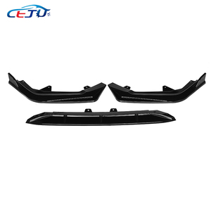 Nuevo Kit de carrocería de labio divisor de parachoques delantero de coche desmontable difusor de parachoques de alerón para <span class=keywords><strong>Honda</strong></span> 11th <span class=keywords><strong>generación</strong></span> <span class=keywords><strong>Civic</strong></span> 2021 2022 - Product Image 4