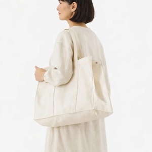 <b>Large</b> Durable Canvas Tote <b>Bag</b> Natural or Custom Colors Shopping Grocery <b>Bag</b> <b>Beach</b> <b>Bag</b> Made in Thailand - Product Image 3
