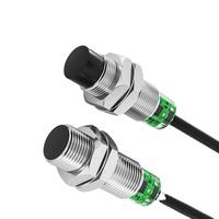Capteur de proximité inductif cylindrique M12, 3 fils, NPN PNP NO NC, DC12~24V, IP67, détection de métal, interrupteur de proximité